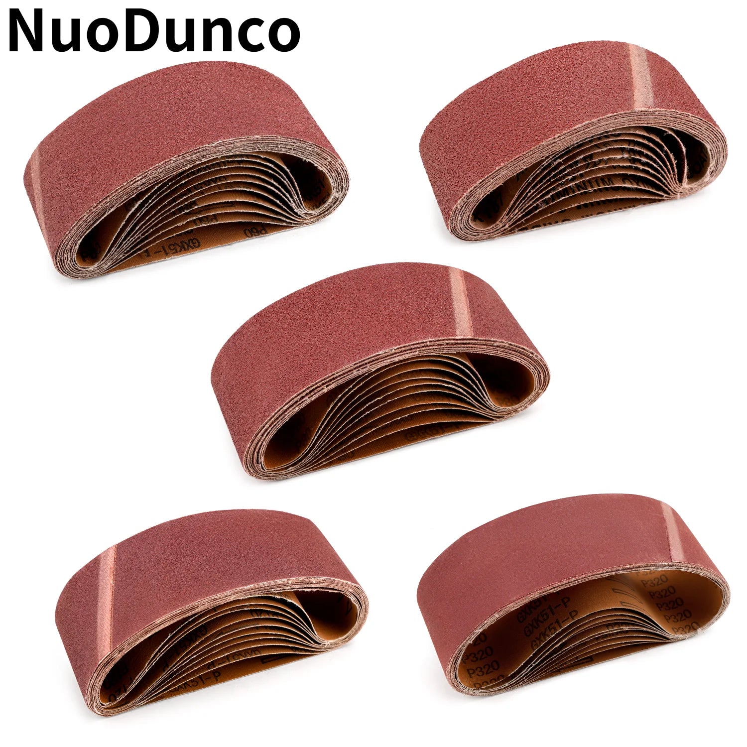 5 Inch 6 Holes Sanding Disc Assorted 40-800 Grits by Unbranded