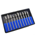 Rotary Burr Grinding Head Ball Nose Cylinder Shank Metal Grinding Tool for Polis