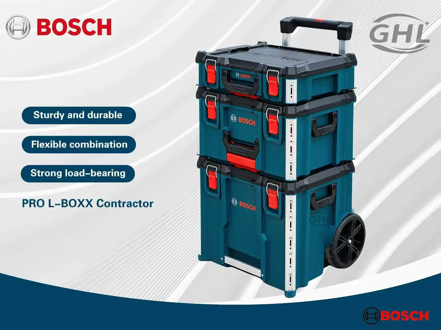 BOSCH Stackable Multi-Functional Storage Toolbox by BOSCH
