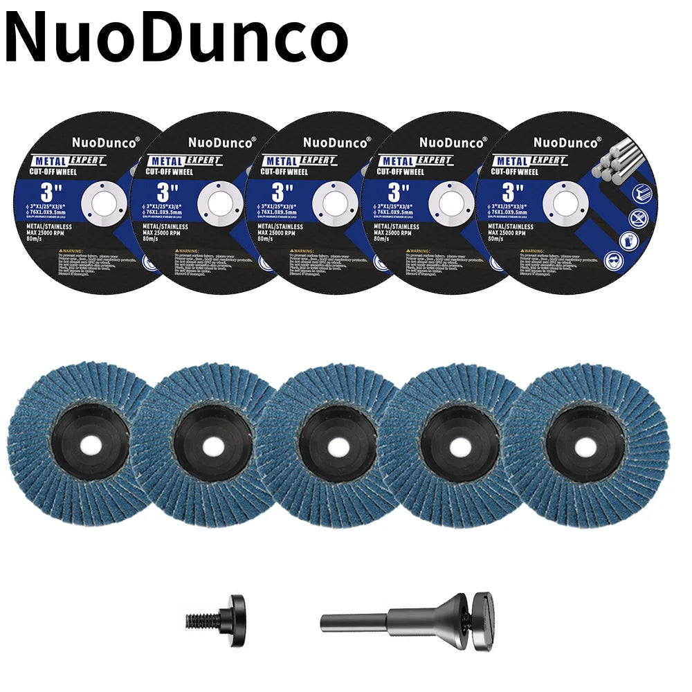 3-Inch Grinding Wheel Zircon Flap Disc Set by Unbranded