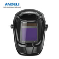 ANDELI Large Viewing Screen True Color Solar Power Auto Darkening Welding Helmet