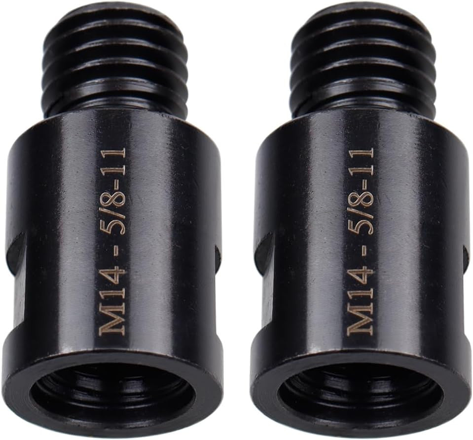 M14 to 5/8-11 Angle Grinder Attachment Adapter by Unbranded