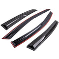 4x Smoke Acrylic Window Visor Rain Guard Deflector for Nissan Sentra 2013-2019