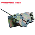 1:43 French Leclerc Main Battle Tank Paper Model Unassembled Military