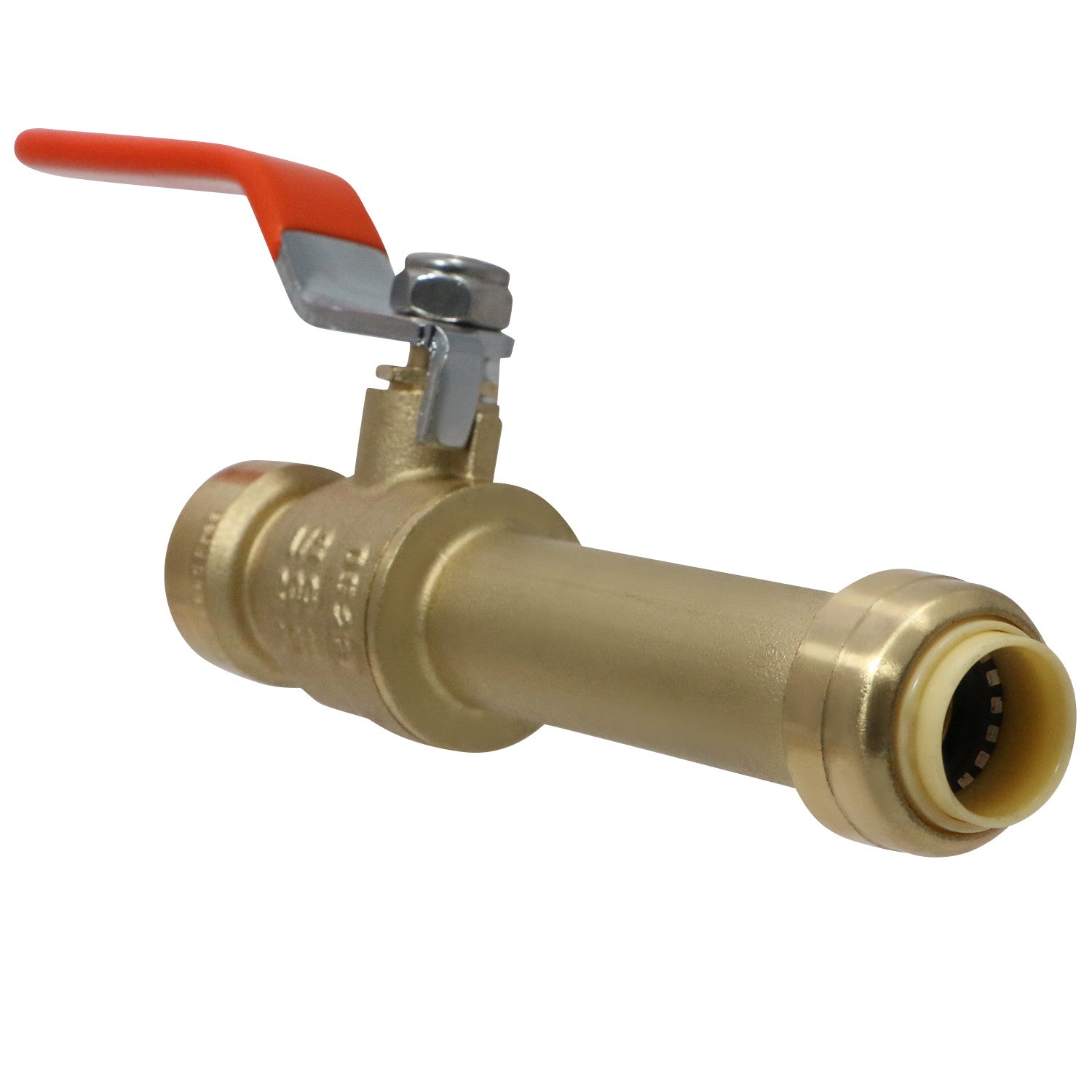 XFITTING Push Fit 1/2" x 1/2" Slip Ball Valve