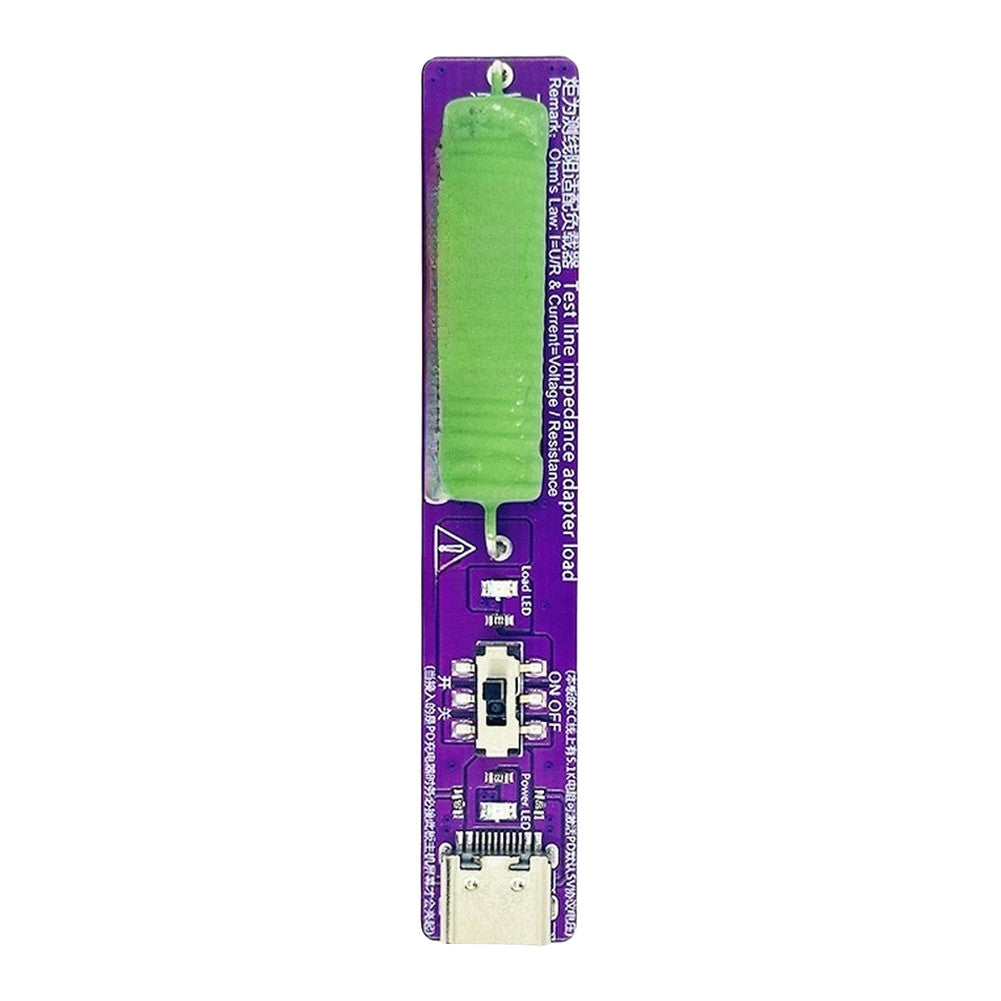 Type-C Resistive Load Meter with LED Indicators for PD Testing and AnalysisOpens
