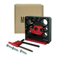 Drill-Powered Dowel Milling Jig Adjustable Round Rod Shaping with Carbide 8-20mm