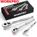 Workpro 1/2-Inch Drive Impact Extension Bar Set 3 Pieces