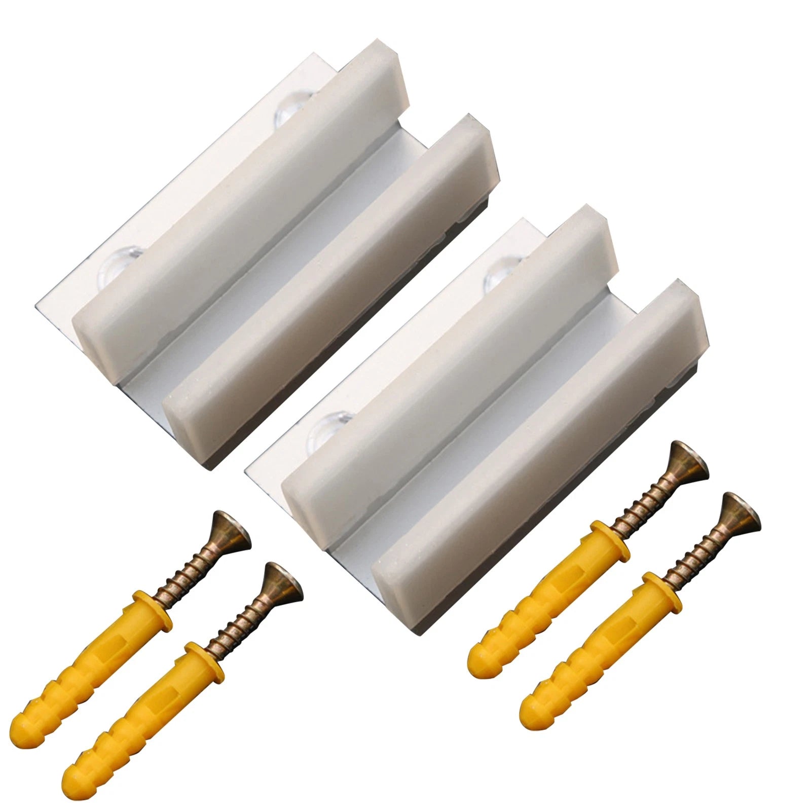 Door Clip Positioner Part Glass Sliding Door Swing Stop Limiter