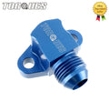 For Suzuki GSXR: Engine To Oil Cooler 90 Degree Take Off Adapter In AN