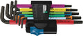 Wera 967/9 TX Multicolour L-Key Set