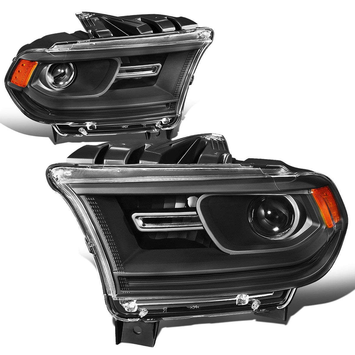 For 2014-2020 Dodge Durango Pair OE Style Porjector Headlight Head