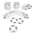 Hangers Retail Clothing Rack 3-1/2" Round Plastic Size 40 Dividers