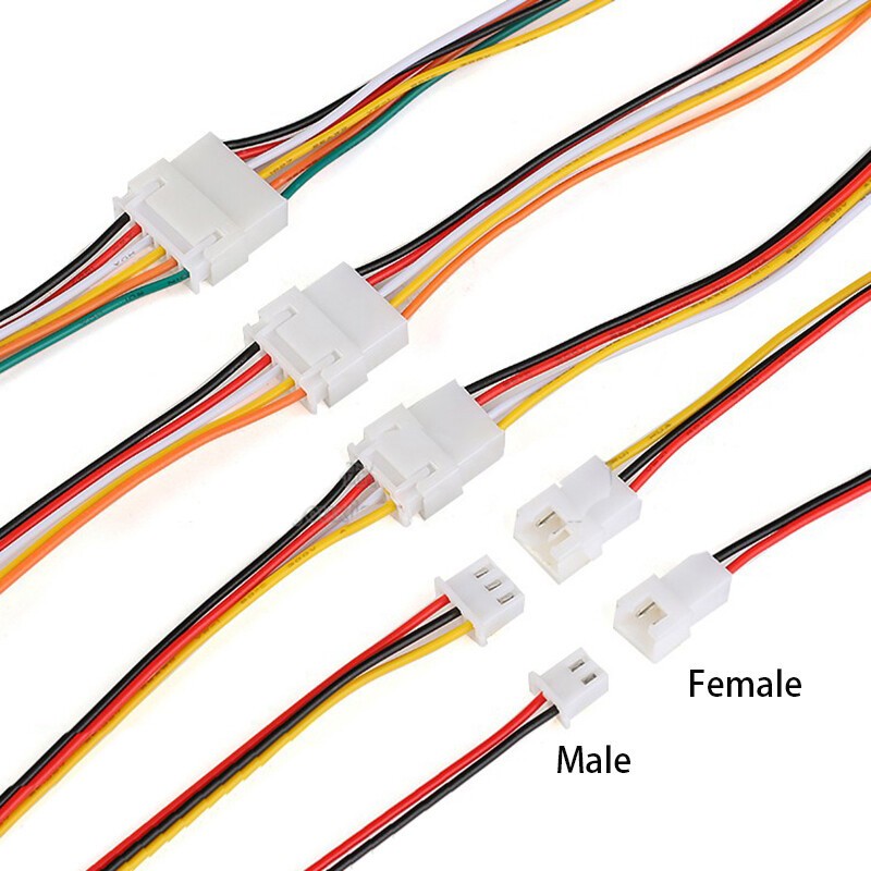Micro JST 2.54 Connectors Male Female Plugs