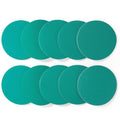 5 Inch 80-1500 Grit Green Film Sanding Discs 50 Pack