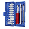 Hobby Knife Razor Blade Set Kit Case Cutter Tool Exacto Precision