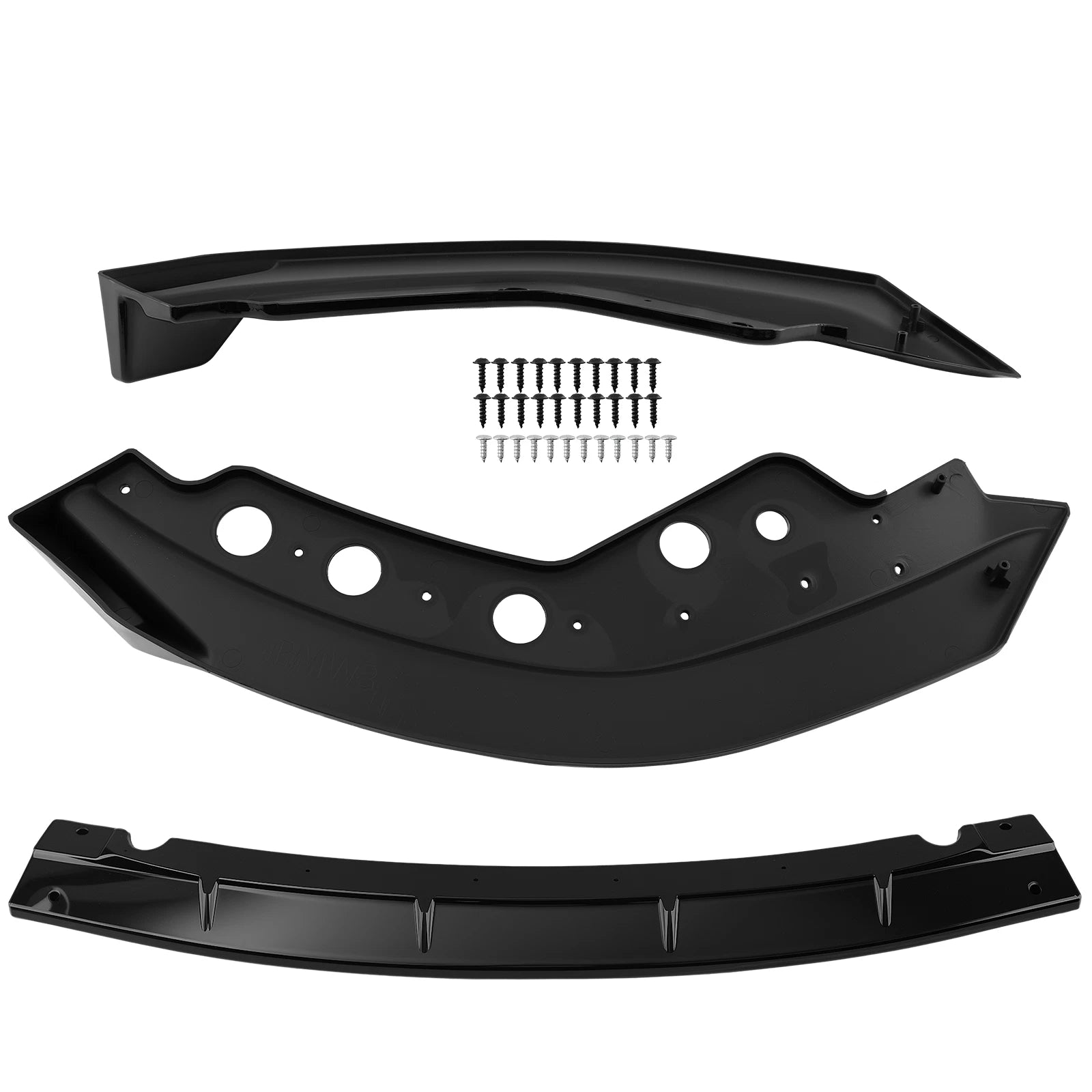 Front Lip Body Kit Spoiler for BMW G20 G28 3 Series 2019-2022 M Sport Black