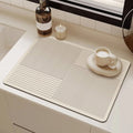 Dish Drainer Mat Water Absorbing And Anti Slip Easy To Rinse
