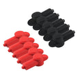 5 Pairs Silicone Battery Terminal Protective Covers Fire Resistant