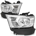 Fit 19-24 Ram 1500 Chrome Housing Clear Reflector | Built Supply Co