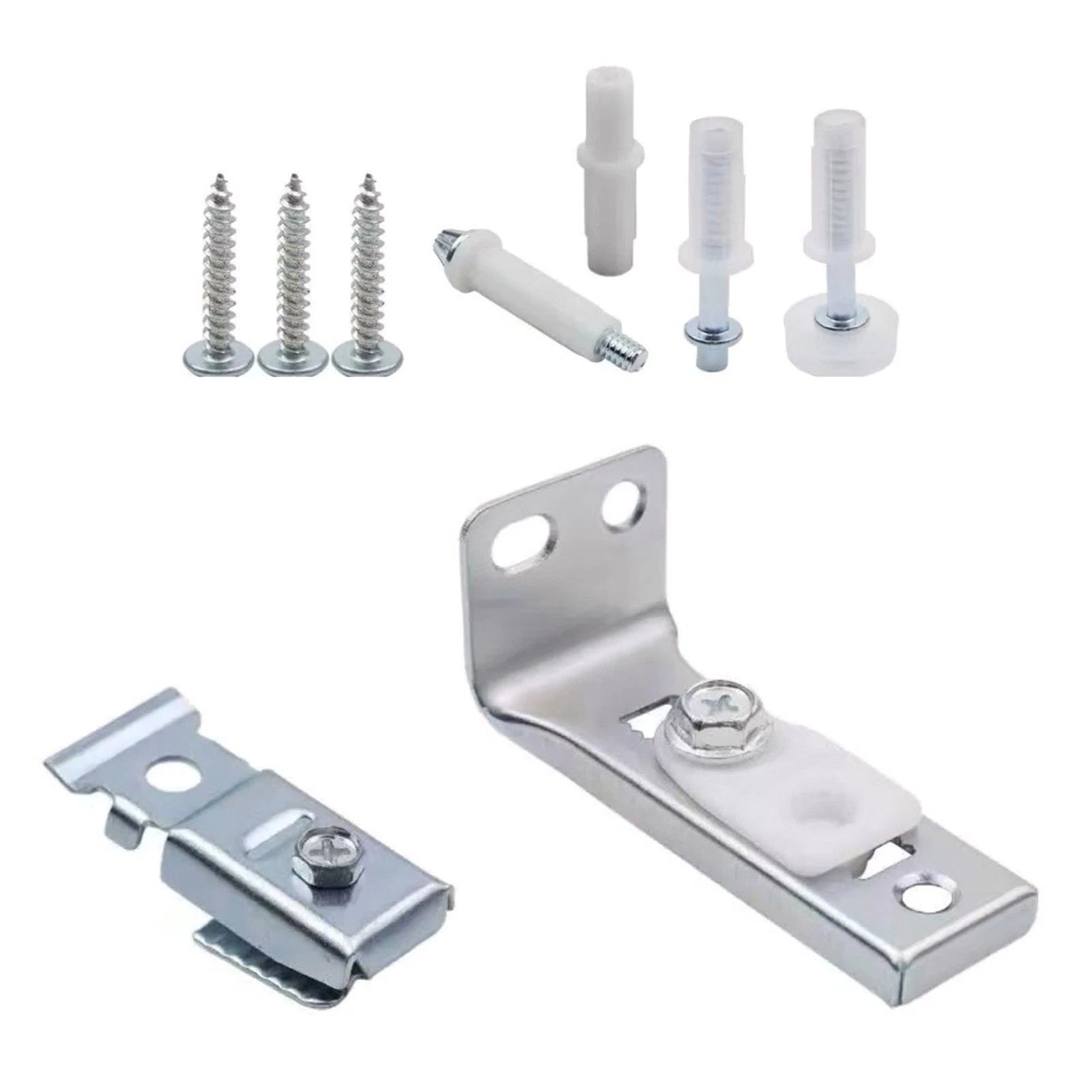 Bifold Closet Door Repair Kit Includes All Necessary Hardware For
