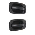 Black Exterior Door Handle for Chevrolet Silverado 1500 1999-2006 Front 2PC