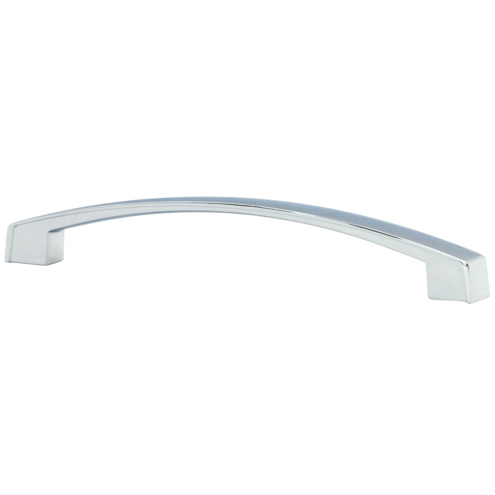 Bow Arch Style 6-5/16" Chrome Kitchen Cabinet Dresser Pull Handle