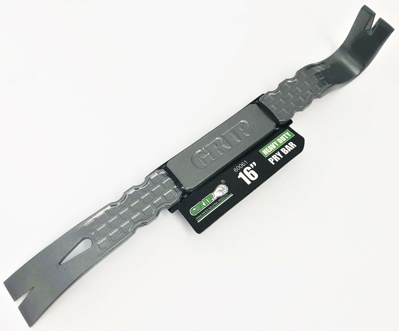 Grip Tools Heavy Duty 16" Prybar Flat Pry Bar Nail Puller by Grip Tools