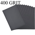 25pc 9 x 11 Inch Wet Dry Sandpaper Sheets 400 Grit by Unbranded