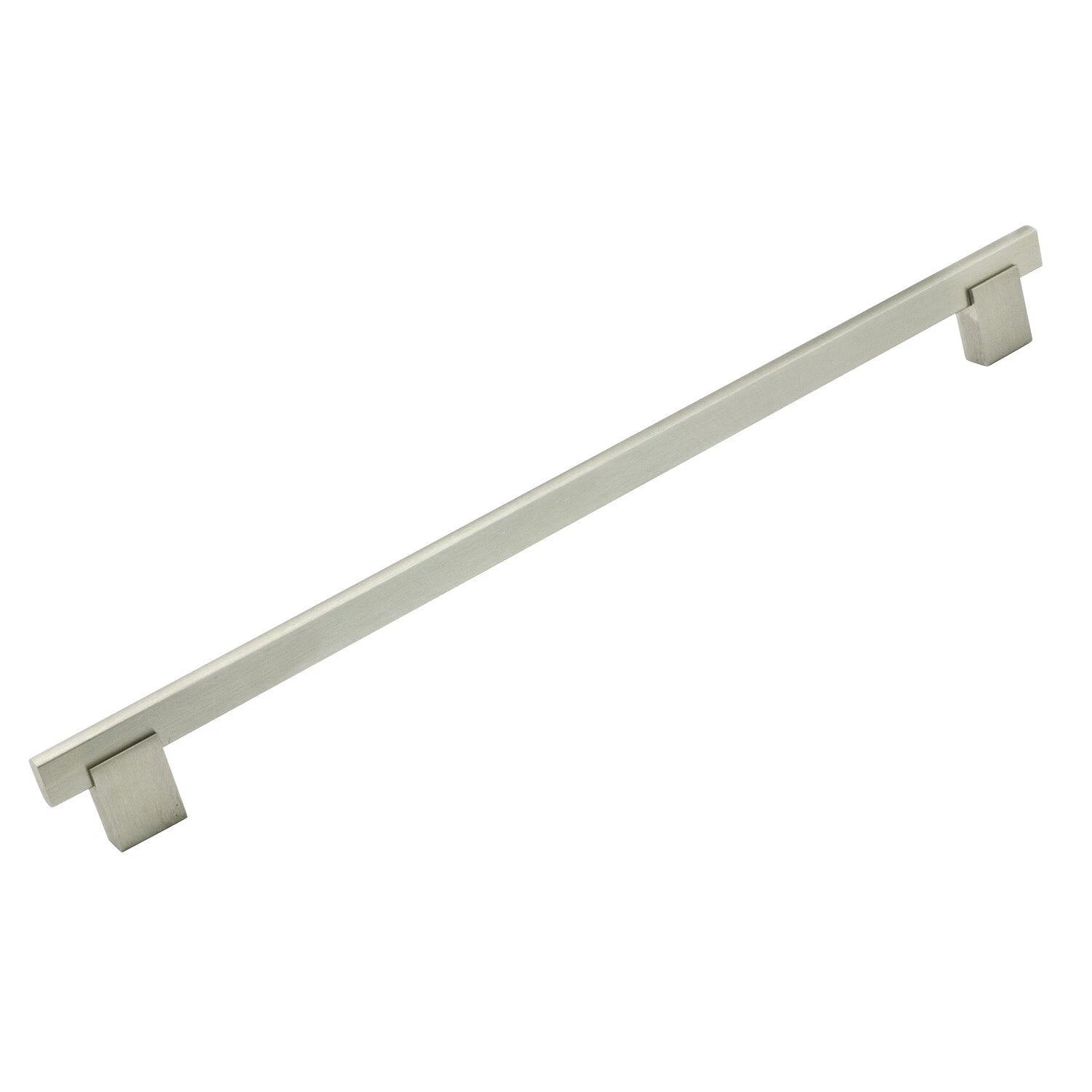 10-1/8" Center Brushed Nickel Kitchen Cabinet Drawer Handle Pull