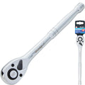 BlueSpot Socket Ratchet Handle Quick Release 100 Teeth 1/2" Tool by BlueSpot