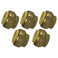 XFITTING Push Fit Cap 1" Brass End Cap Plug