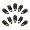 New Speaker Wire Cable To Audio Female Rca Connector Adapter Jack Plug