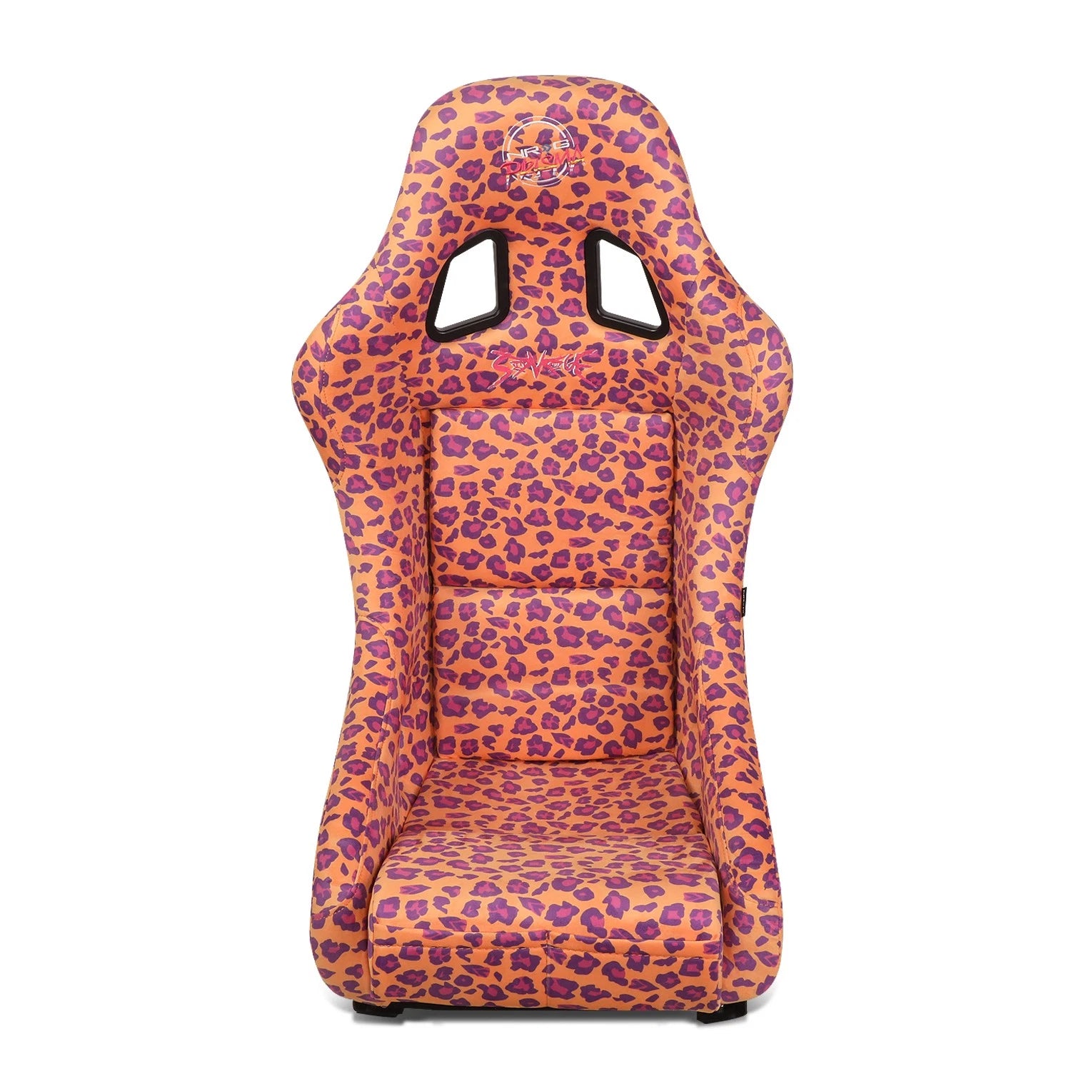 Nrg Innovations Orange Savage Leopard Fixed Back | Built Supply Co