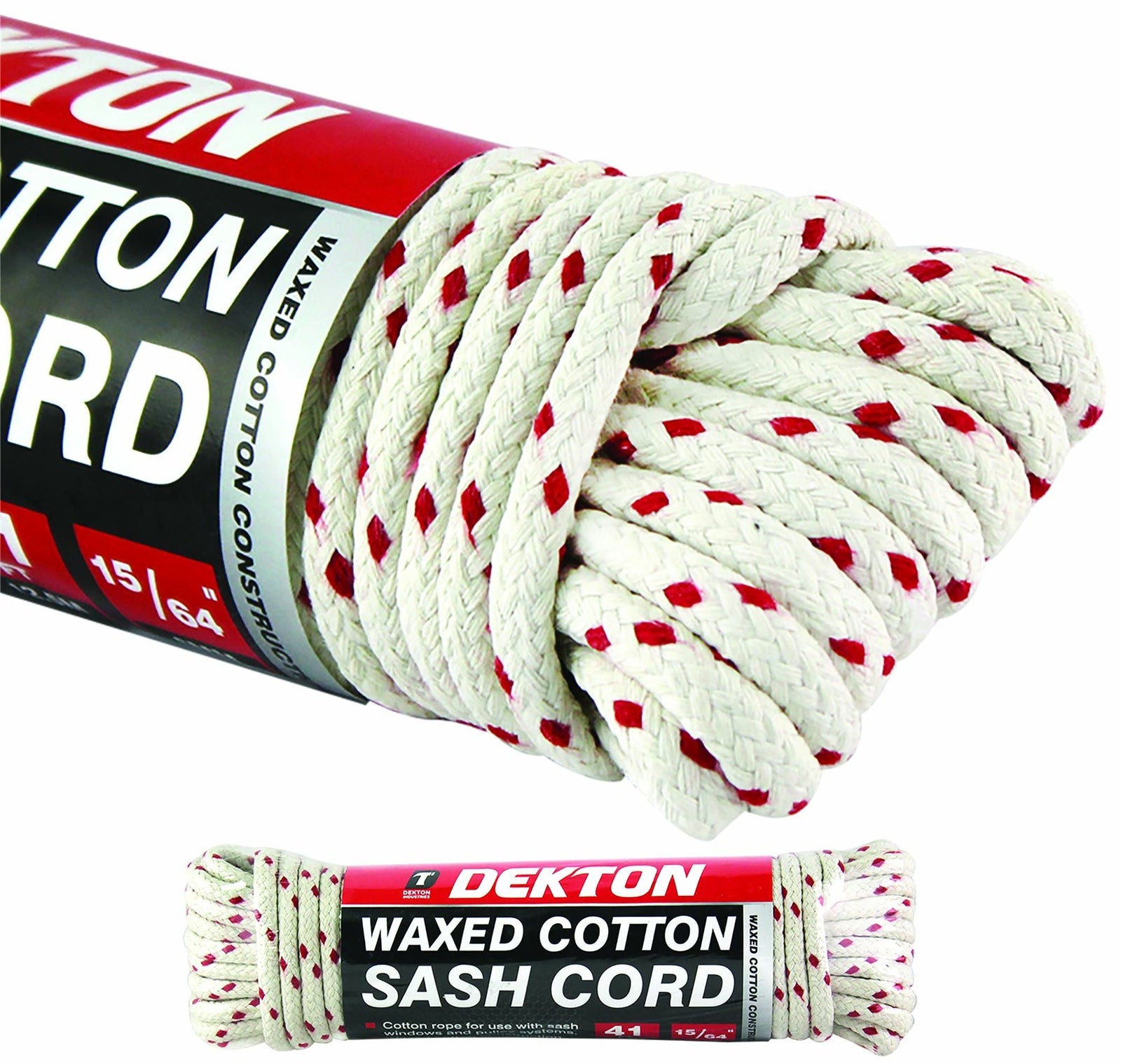 Dekton Waxed Cotton Cord Braided Rope