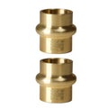 XFITTING 1/2" Press Plug Lead Free Brass