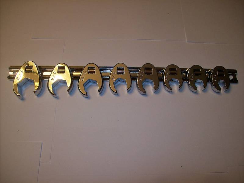 Calhawk 8pc Flare Nut Crowfoot Wrench Set - SAE by Calhawk