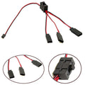 Durable 3 Way Wire Led Light On/off Switch Y Cable For Scx10 Trx-4
