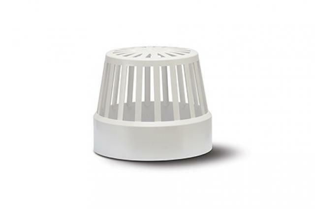 Polypipe 110mm Soil Vent Terminal White