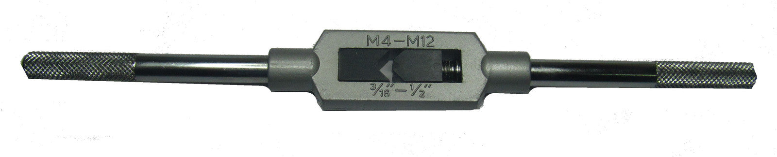 1/2 / 12mm Tap Wrench Holder For Taps Tap Set M4 To M12 1/2'' Capacity