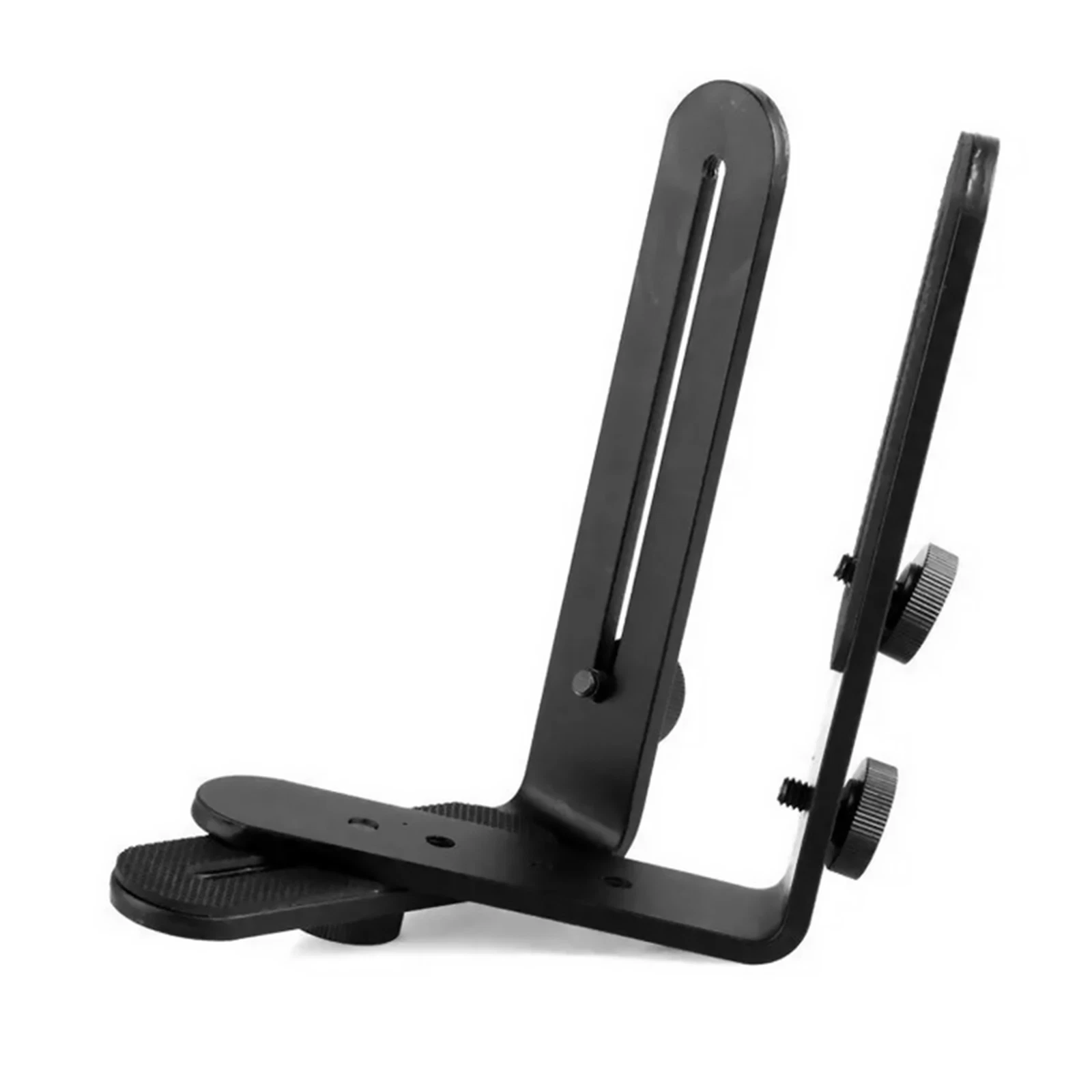 Metal L-shape Flash Bracket Flashlight Camera Holder Mount For Dslr
