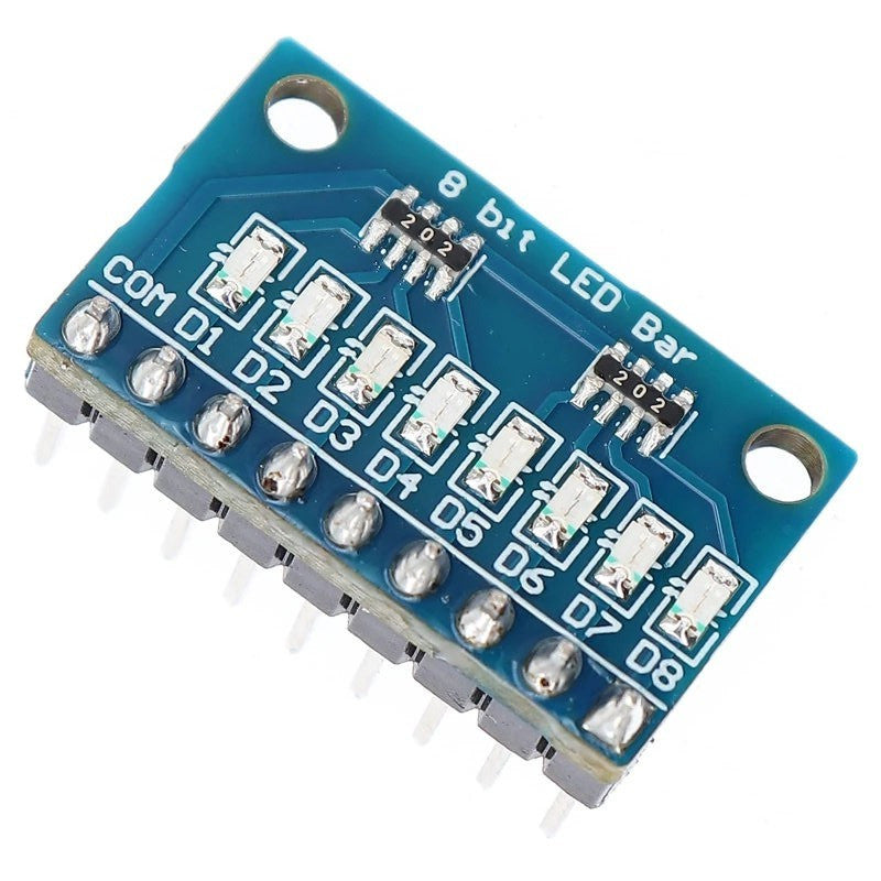 3–24V 8-Bit Red LED Bar Graph Indicator Common Cathode Module