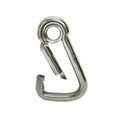 Snap Hook Carabiner With Eyelet 3/8" Diameter & 3-7/8" Length, 400