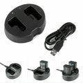 Dual Channel Battery Charger For Sony Np-fw50 Nex 7 5 5t 5n 3 A5000