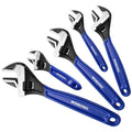 WORKPRO 5-Piece Adjustable Wrench Set Metric & SAE