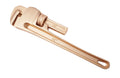 Spark Proof Non Sparking Be-Cu Beryllium Copper 14" Pipe Wrench America Type