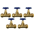 XFITTING 3/4" Push Fit Gate Valve 5 Pack