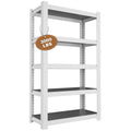 WORKPRO 5-Tier Adjustable Shelving Unit Storage Shelves Boltless Garage Shelving