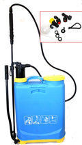 4 Gallon Backpack Manual Pump Water Sprayer Gardening Pesticides