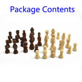 Wooden Chess Game With Carved Pieces For Chess Enthusiasts